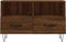 vidaXL - Tv-meubel - 80x36x50 - cm - bewerkt - hout - bruin - eikenkleur