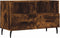vidaXL - Tv-meubel - 80x36x50 - cm - bewerkt - hout - gerookt - eikenkleurig