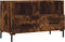 vidaXL - Tv-meubel - 80x36x50 - cm - bewerkt - hout - gerookt - eikenkleurig