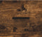vidaXL - Tv-meubel - 80x36x50 - cm - bewerkt - hout - gerookt - eikenkleurig
