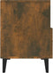 vidaXL - Tv-meubel - 80x36x50 - cm - bewerkt - hout - gerookt - eikenkleurig