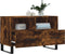 vidaXL - Tv-meubel - 80x36x50 - cm - bewerkt - hout - gerookt - eikenkleurig