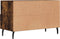 vidaXL - Tv-meubel - 80x36x50 - cm - bewerkt - hout - gerookt - eikenkleurig