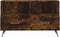 vidaXL - Tv-meubel - 80x36x50 - cm - bewerkt - hout - gerookt - eikenkleurig