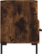 vidaXL - Tv-meubel - 80x36x50 - cm - bewerkt - hout - gerookt - eikenkleurig