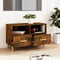 vidaXL - Tv-meubel - 80x36x50 - cm - bewerkt - hout - grijs - sonoma - eikenkleurig