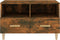 vidaXL - Tv-meubel - 80x36x50 - cm - bewerkt - hout - grijs - sonoma - eikenkleurig