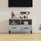 vidaXL - Tv-meubel - 80x36x50 - cm - bewerkt - hout - grijs - sonoma - eikenkleurig