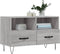 vidaXL - Tv-meubel - 80x36x50 - cm - bewerkt - hout - grijs - sonoma - eikenkleurig