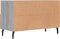 vidaXL - Tv-meubel - 80x36x50 - cm - bewerkt - hout - grijs - sonoma - eikenkleurig