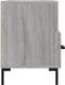 vidaXL - Tv-meubel - 80x36x50 - cm - bewerkt - hout - grijs - sonoma - eikenkleurig
