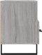 vidaXL - Tv-meubel - 80x36x50 - cm - bewerkt - hout - grijs - sonoma - eikenkleurig
