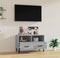 vidaXL - Tv-meubel - 80x36x50 - cm - bewerkt - hout - grijs - sonoma - eikenkleurig