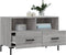 vidaXL - Tv-meubel - 80x36x50 - cm - bewerkt - hout - grijs - sonoma - eikenkleurig