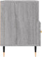 vidaXL - Tv-meubel - 80x36x50 - cm - bewerkt - hout - grijs - sonoma - eikenkleurig
