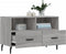 vidaXL - Tv-meubel - 80x36x50 - cm - bewerkt - hout - grijs - sonoma - eikenkleurig