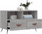 vidaXL - Tv-meubel - 80x36x50 - cm - bewerkt - hout - grijs - sonoma - eikenkleurig