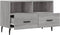 vidaXL - Tv-meubel - 80x36x50 - cm - bewerkt - hout - grijs - sonoma - eikenkleurig