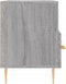 vidaXL - Tv-meubel - 80x36x50 - cm - bewerkt - hout - grijs - sonoma - eikenkleurig