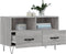 vidaXL - Tv-meubel - 80x36x50 - cm - bewerkt - hout - grijs - sonoma - eikenkleurig