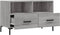 vidaXL - Tv-meubel - 80x36x50 - cm - bewerkt - hout - grijs - sonoma - eikenkleurig