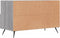 vidaXL - Tv-meubel - 80x36x50 - cm - bewerkt - hout - grijs - sonoma - eikenkleurig