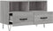 vidaXL - Tv-meubel - 80x36x50 - cm - bewerkt - hout - grijs - sonoma - eikenkleurig