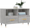 vidaXL - Tv-meubel - 80x36x50 - cm - bewerkt - hout - grijs - sonoma - eikenkleurig