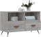 vidaXL - Tv-meubel - 80x36x50 - cm - bewerkt - hout - grijs - sonoma - eikenkleurig
