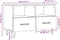 vidaXL - Tv-meubel - 80x36x50 - cm - bewerkt - hout - hoogglans - wit