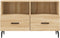vidaXL - Tv-meubel - 80x36x50 - cm - bewerkt - hout - sonoma - eiken