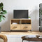 vidaXL - Tv-meubel - 80x36x50 - cm - bewerkt - hout - sonoma - eiken
