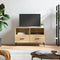 vidaXL - Tv-meubel - 80x36x50 - cm - bewerkt - hout - sonoma - eiken