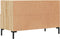 vidaXL - Tv-meubel - 80x36x50 - cm - bewerkt - hout - sonoma - eiken