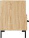 vidaXL - Tv-meubel - 80x36x50 - cm - bewerkt - hout - sonoma - eiken