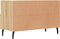 vidaXL - Tv-meubel - 80x36x50 - cm - bewerkt - hout - sonoma - eiken
