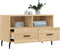 vidaXL - Tv-meubel - 80x36x50 - cm - bewerkt - hout - sonoma - eiken