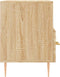 vidaXL - Tv-meubel - 80x36x50 - cm - bewerkt - hout - sonoma - eiken