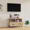 vidaXL - Tv-meubel - 80x36x50 - cm - bewerkt - hout - sonoma - eiken