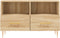 vidaXL - Tv-meubel - 80x36x50 - cm - bewerkt - hout - sonoma - eiken