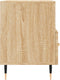 vidaXL - Tv-meubel - 80x36x50 - cm - bewerkt - hout - sonoma - eiken