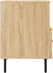 vidaXL - Tv-meubel - 80x36x50 - cm - bewerkt - hout - sonoma - eiken
