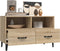 vidaXL - Tv-meubel - 80x36x50 - cm - bewerkt - hout - sonoma - eiken