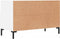 vidaXL - Tv-meubel - 80x36x50 - cm - bewerkt - hout - wit