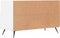 vidaXL - Tv-meubel - 80x36x50 - cm - bewerkt - hout - wit
