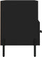vidaXL - Tv-meubel - 80x36x50 - cm - bewerkt - hout - zwart