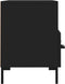 vidaXL - Tv-meubel - 80x36x50 - cm - bewerkt - hout - zwart