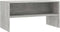 vidaXL - Tv-meubel - 80x40x40 - cm - bewerkt - hout - betongrijs