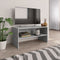 vidaXL - Tv-meubel - 80x40x40 - cm - bewerkt - hout - betongrijs