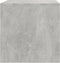 vidaXL - Tv-meubel - 80x40x40 - cm - bewerkt - hout - betongrijs